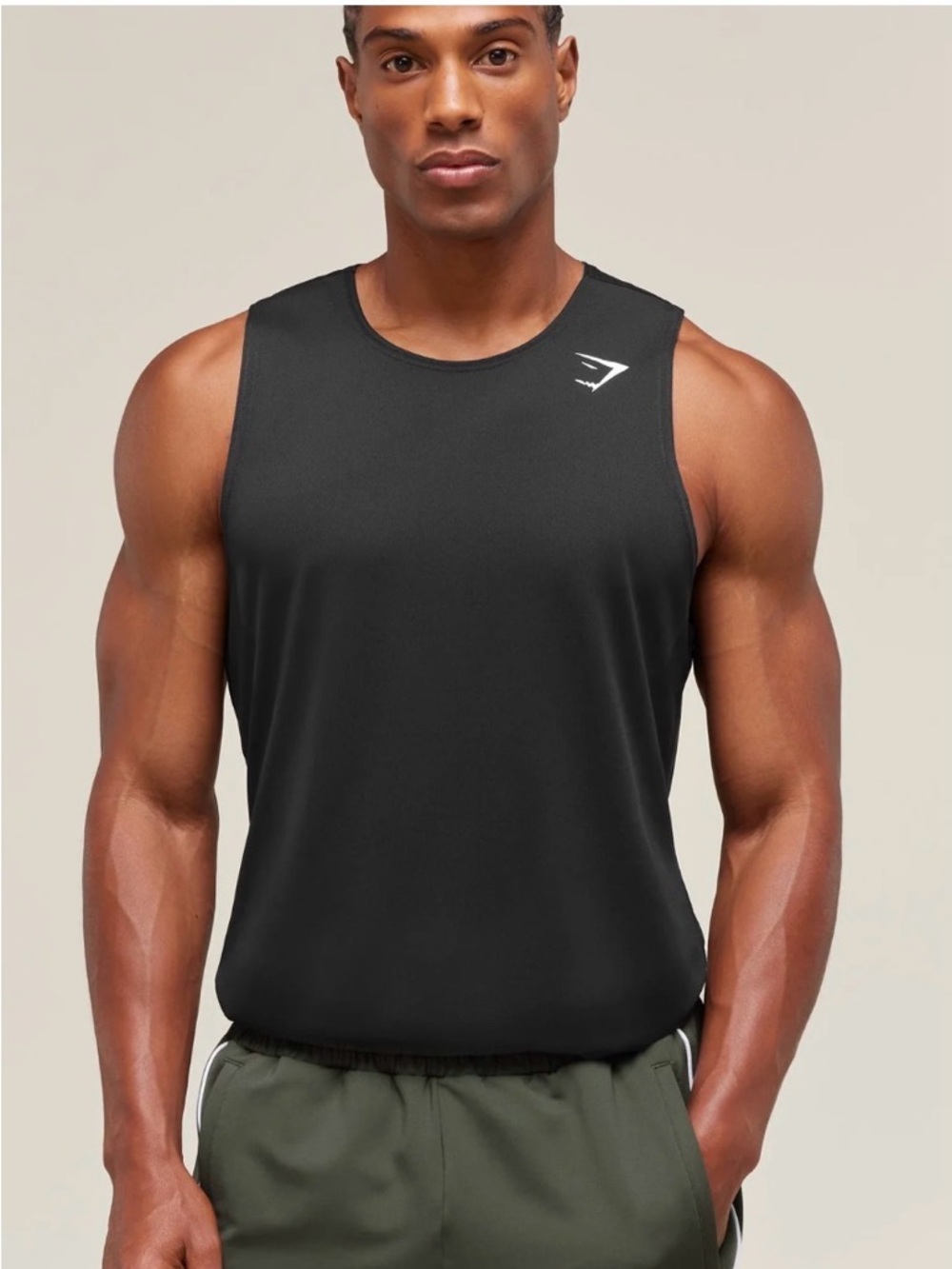Gymshark Black Sleeveless Training Tank